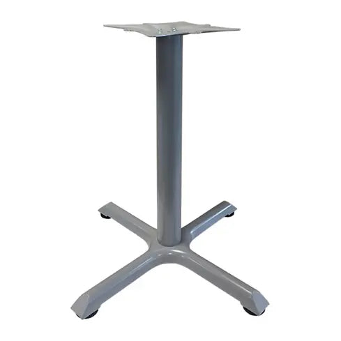 Metal Cross Base with Levelers Business Interiors